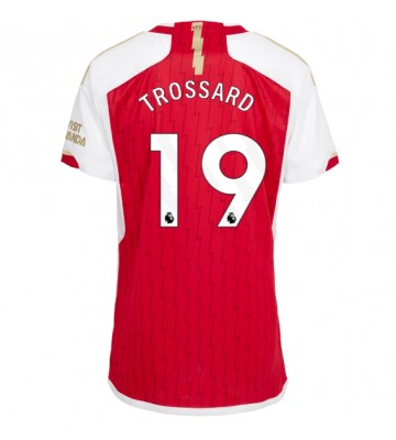 Arsenal Leandro Trossard #19 Replika Hjemmebanetrøje Dame 2023-24 Kortærmet